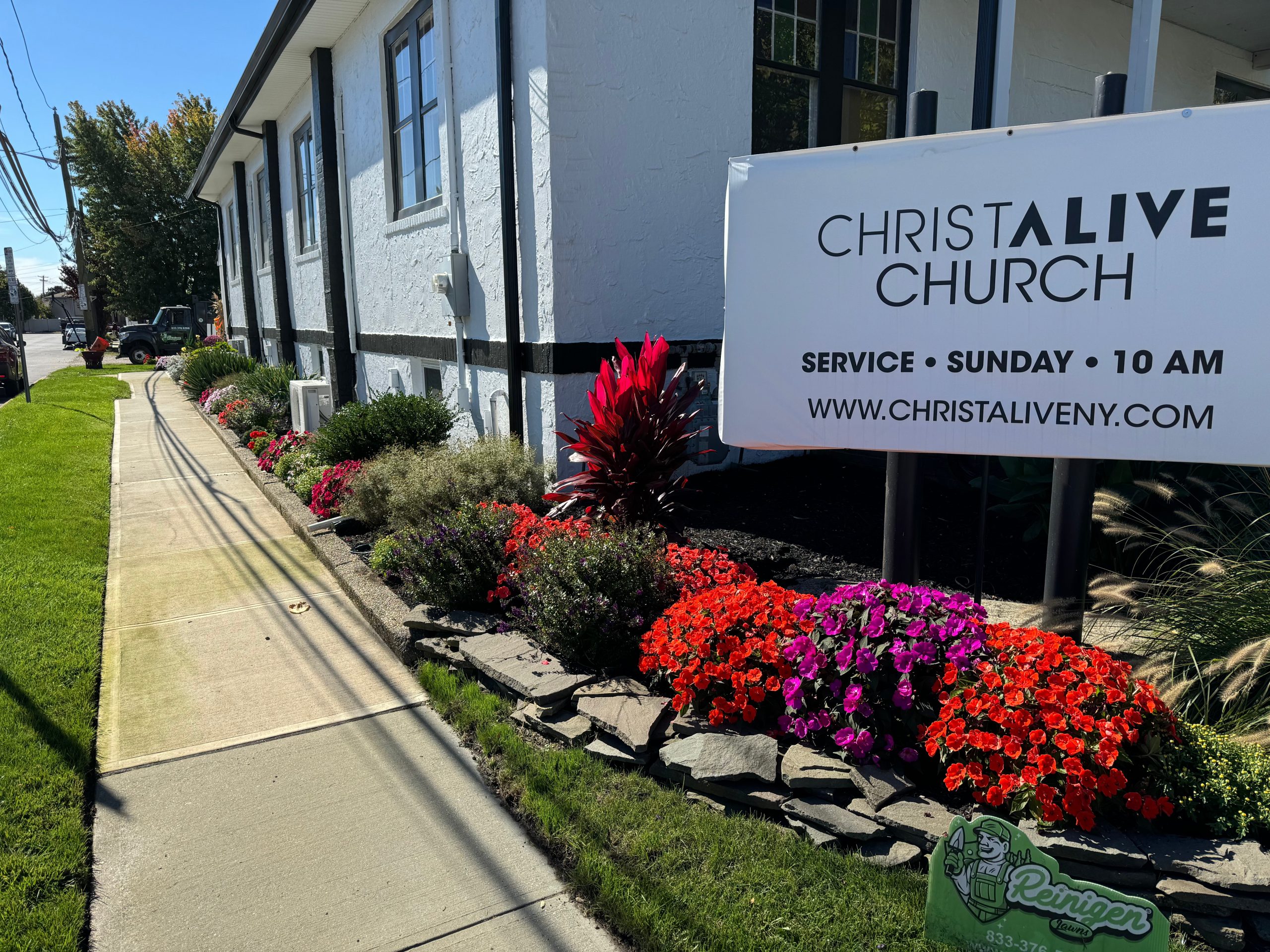 Annual Flowers Installation for Bellmore NY